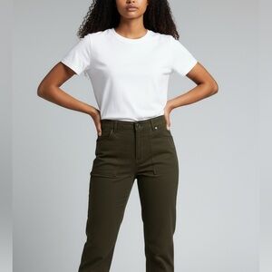 Orvis Olive Straight Leg Pants